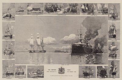 The British Navy, from Trafalgar to the Present Time by Eduardo de Martino